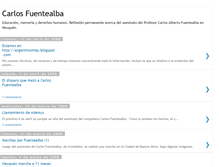 Tablet Screenshot of profesorcarlosfuentealba.blogspot.com