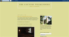 Desktop Screenshot of countryweekenders.blogspot.com