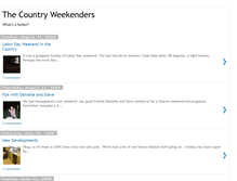 Tablet Screenshot of countryweekenders.blogspot.com