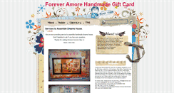 Desktop Screenshot of foreveramorehandmadegiftcard.blogspot.com