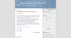 Desktop Screenshot of ekinozcicekciler.blogspot.com