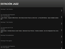 Tablet Screenshot of estacionjazz.blogspot.com