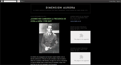 Desktop Screenshot of dimension-aurora.blogspot.com