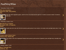 Tablet Screenshot of paulnjoywine.blogspot.com