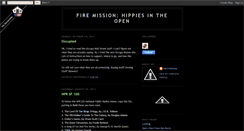 Desktop Screenshot of firemissionhippiesintheopen.blogspot.com