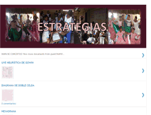 Tablet Screenshot of estrategiasdesarrollopensamiento.blogspot.com