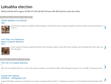 Tablet Screenshot of loksabhaelectionnews.blogspot.com