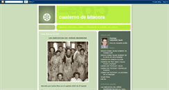 Desktop Screenshot of cuadernobitacora.blogspot.com