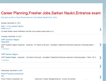 Tablet Screenshot of employmentnews-rojgarsamachar.blogspot.com