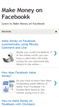 Mobile Screenshot of 4makemoneyonfacebook.blogspot.com