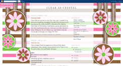 Desktop Screenshot of klearascrystal.blogspot.com