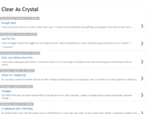 Tablet Screenshot of klearascrystal.blogspot.com