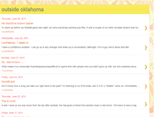 Tablet Screenshot of outsideoklahoma.blogspot.com