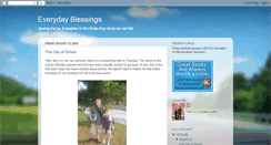 Desktop Screenshot of carol-everydayblessings.blogspot.com