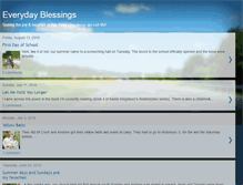 Tablet Screenshot of carol-everydayblessings.blogspot.com