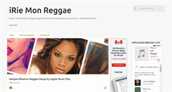 Desktop Screenshot of iriemonreggae.blogspot.com