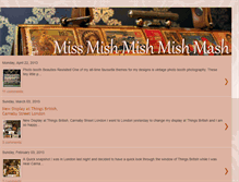 Tablet Screenshot of missmishmish.blogspot.com