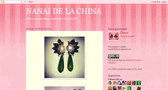 Desktop Screenshot of nanai-de-la-china.blogspot.com