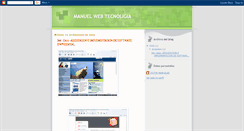 Desktop Screenshot of manuelwebtecnologia.blogspot.com