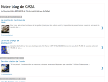 Tablet Screenshot of notreblogcm2a.blogspot.com