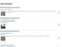 Tablet Screenshot of gamklutierpainter.blogspot.com