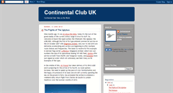 Desktop Screenshot of continentalclub-welcomeonboard.blogspot.com