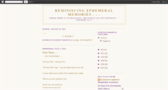 Desktop Screenshot of evanescentmoments.blogspot.com