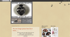 Desktop Screenshot of homeandcrafts.blogspot.com