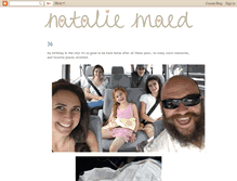 Tablet Screenshot of nataliemaed.blogspot.com