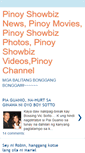 Mobile Screenshot of pinoyshowbiznews.blogspot.com