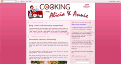 Desktop Screenshot of alicia-annie.blogspot.com
