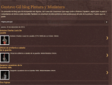 Tablet Screenshot of gustavo-pinturayminiatura.blogspot.com