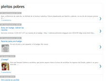 Tablet Screenshot of pleitospobres.blogspot.com