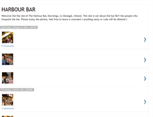 Tablet Screenshot of harbourbar.blogspot.com