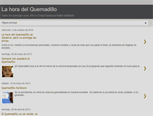Tablet Screenshot of lahoradelquemadillo.blogspot.com
