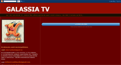 Desktop Screenshot of galassiatv.blogspot.com