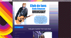 Desktop Screenshot of clubfanscodysimpson.blogspot.com