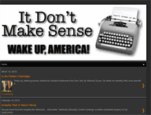Tablet Screenshot of itdontmakesense.blogspot.com