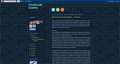 Desktop Screenshot of construcaocriativa.blogspot.com