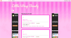 Desktop Screenshot of littlewaspbeauty.blogspot.com