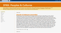 Desktop Screenshot of iprb-peoples.blogspot.com