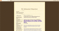 Desktop Screenshot of mr-infomaniac.blogspot.com