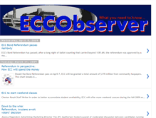 Tablet Screenshot of eccobserver.blogspot.com