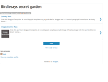 Tablet Screenshot of birdiesays-secret-garden.blogspot.com