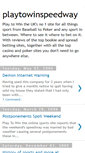 Mobile Screenshot of playtowinspeedway.blogspot.com
