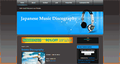 Desktop Screenshot of j-popdiscography.blogspot.com