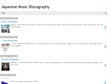 Tablet Screenshot of j-popdiscography.blogspot.com