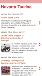Mobile Screenshot of navarra-taurina.blogspot.com