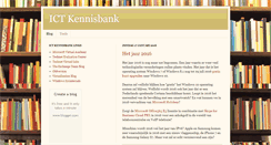 Desktop Screenshot of ictkennisbank.blogspot.com