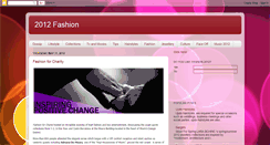 Desktop Screenshot of fashionup2012.blogspot.com